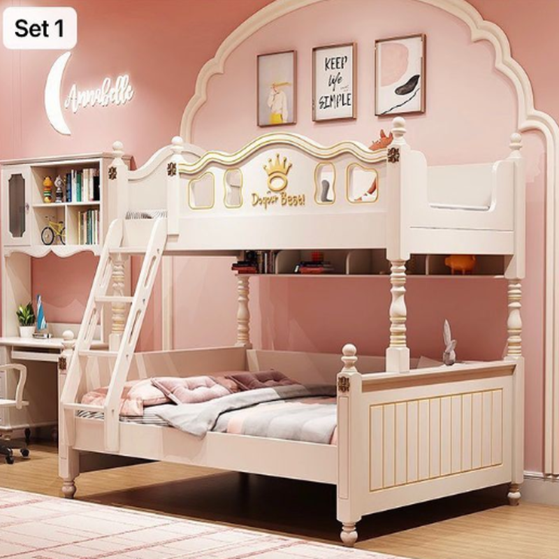 Set 1 : Bunk bed with mattress price 31,000 baht