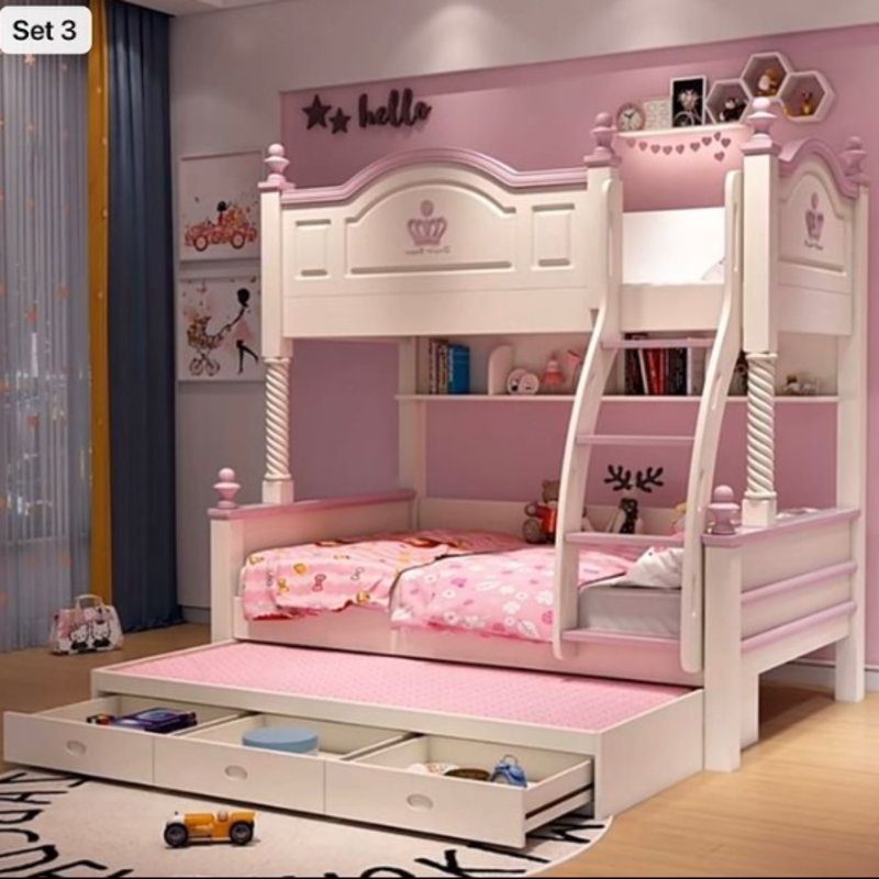 Set 3 : Bunk beds for children many size