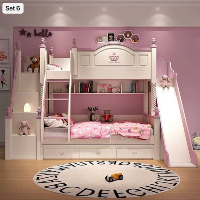 Set 6 : Bunk beds for children many size