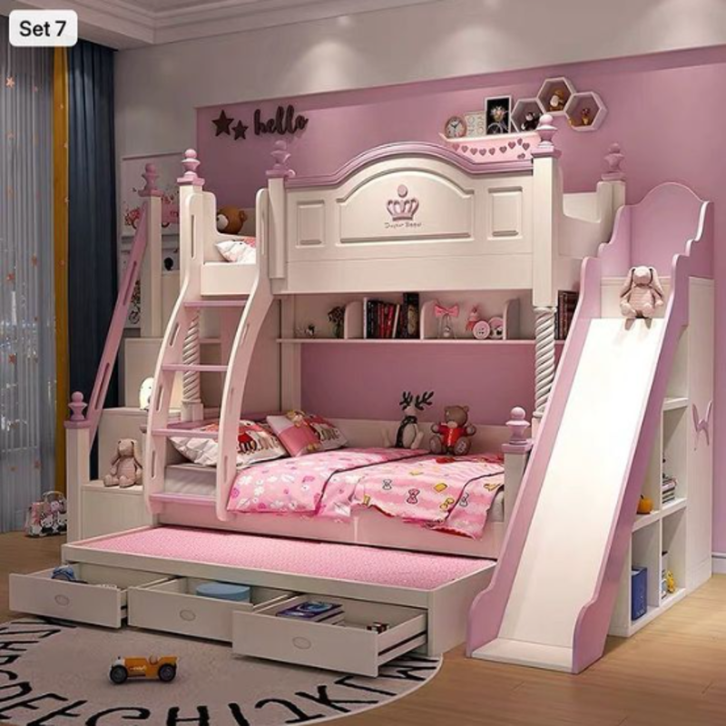 Set 7 : Bunk beds for children many size